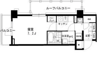 ドゥーエ西池袋【4階】の間取り