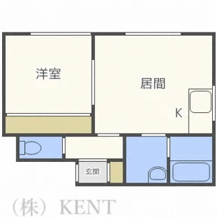 Red Frat【2階】の間取り