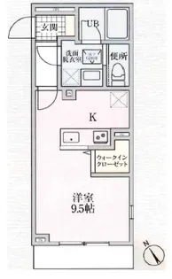 ヴェストファーレン【2階】の間取り