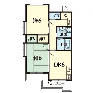ルーベンス2【1階】の間取り