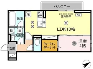 VIEORNER(ビオルネ)【1階】の間取り