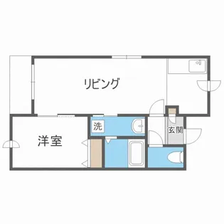 ライズ313【2階】の間取り