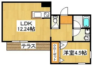 ALFRESCO【1階】の間取り