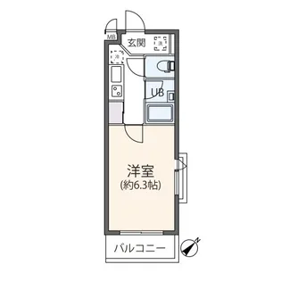 ラ メゾン喜多見【4階】の間取り