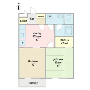 GREENGABLES【2階】の間取り