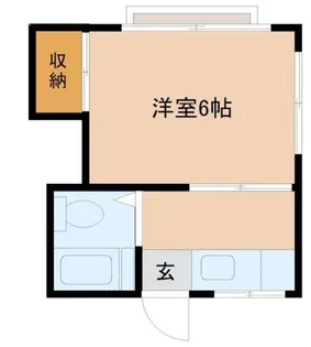 めじろ荘【2階】の間取り