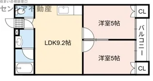 グルースコート【1階】の間取り
