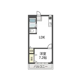 アマルフィ【1階】の間取り