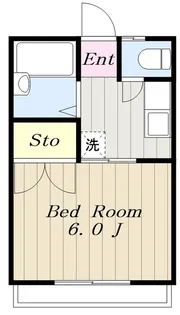 クロノス真光寺【1階】の間取り