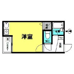 ヴィーヴル27【1階】の間取り