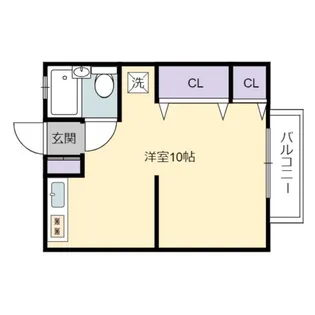 ハレモアナ【2階】の間取り