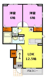 ANDANTE【1階】の間取り