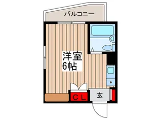 Ciel Bleu並木【3階】の間取り