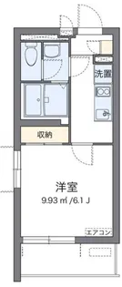 クレイノLABOON戸越【1階】の間取り