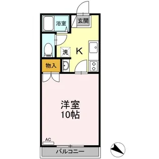 プライムメゾン【2階】の間取り
