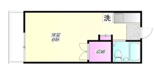 ルーフトミタ【1階】の間取り
