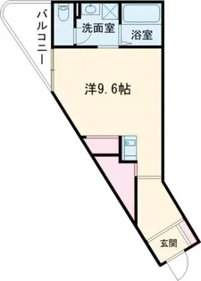 エントレ流町【3階】の間取り