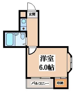 サングランデ永和【2階】の間取り
