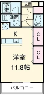 ロゼック大高【4階】の間取り