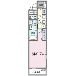 ヒカルサ加古川別府【3階】の間取り