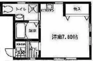 メゾン・HSトーホー【1階】の間取り