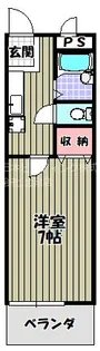 シャローム金剛【2階】の間取り