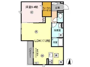 グランヒルHS石垣【2階】の間取り