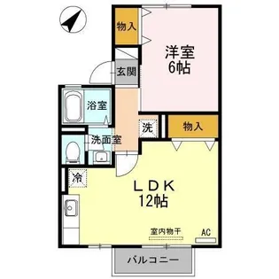 MKハイツ II棟【2階】の間取り