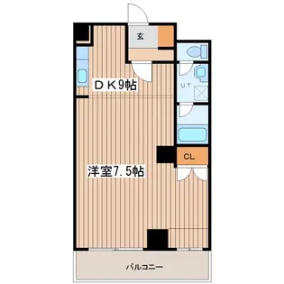 琴似1・6マンション【5階】の間取り