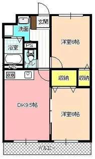 サンライズ21【2階】の間取り