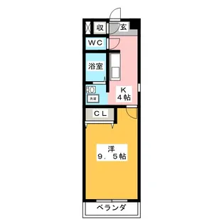 Is Villa Annex【1階】の間取り