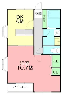 Crea(クレア)【2階】の間取り