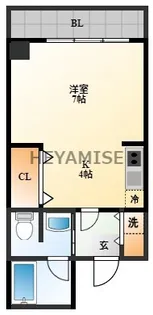 Jプレイス宝町【4階】の間取り