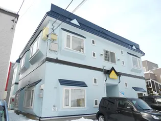 北海道江別市文京台東町【アパート】の外観