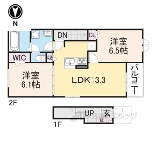 KT南丹【2階】の間取り