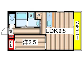 Arrivo Tres【2階】の間取り