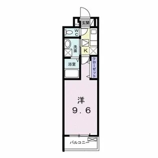 スプリング コート【1階】の間取り