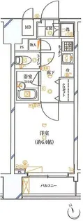 ガリシア銀座イースト【7階】の間取り