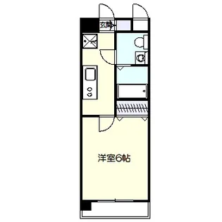 MK多摩川【6階】の間取り