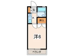 サンハイム【2階】の間取り