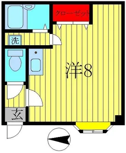 コンフォート我孫子【1階】の間取り