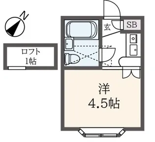 ベルピア瀬谷2【2階】の間取り