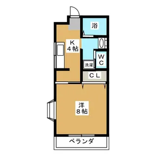 プリムローズ【1階】の間取り