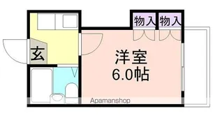PiPiハウス有本【2階】の間取り