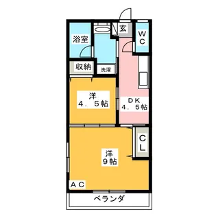 アゼリアII【1階】の間取り