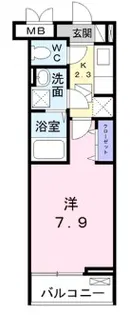 プロスペリテII【3階】の間取り