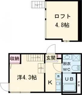 ハーモニーテラス鎌倉III【2階】の間取り