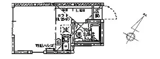 ユナイト横浜キースジャレット【2階】の間取り