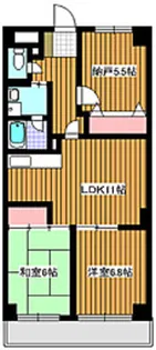 リブレ和光【1階】の間取り