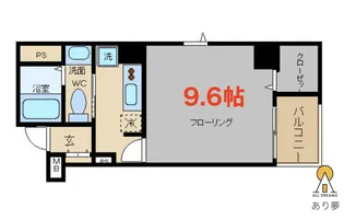 グランシエル横濱公園【7階】の間取り